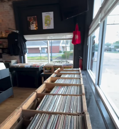 Interior of The Kutt Records